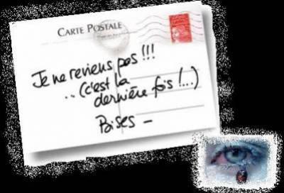 Lettre a mon destructeur.